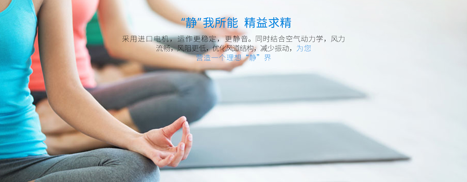采用進(jìn)口電機(jī)，運(yùn)行更穩(wěn)定，靜音更出眾